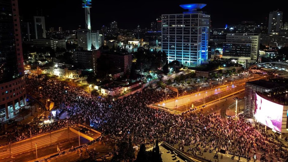 Tens of thousands hold protest against Netanyahu's extremist cabinet