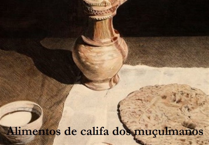 Alimentos de califa dos muçulmanos