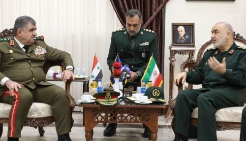 IRGC commander voices support for Syrian forces