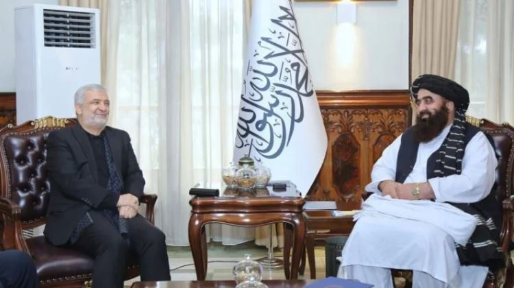ایرانی سفیر کی طالبان وزیرخارجہ سے ملاقات