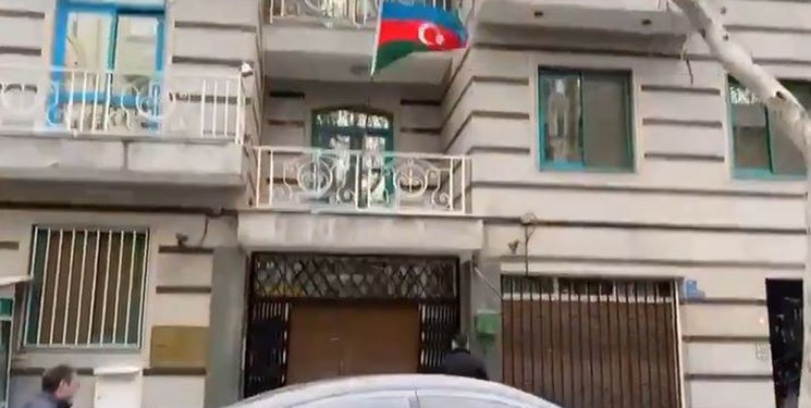 Detalye sa pag-atake sa embahada ng Azerbaijan sa Tehran/Aresto ang umaatake 
