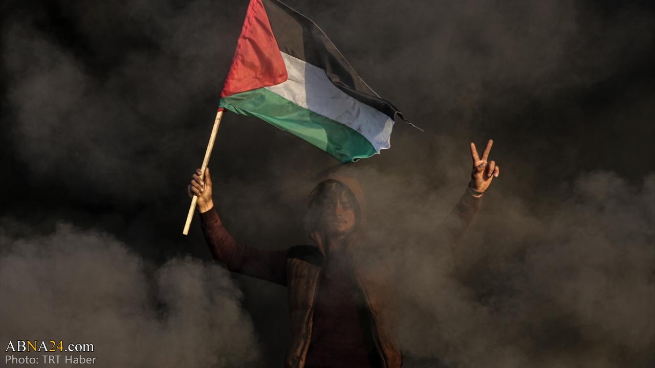 Фоторепортаж/ Демонстрация палестинского народа в Газе против преступлений сионистского режима