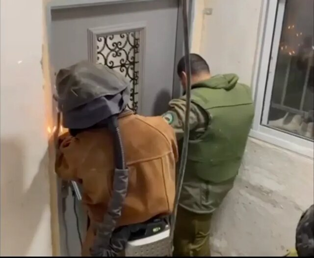 منزل عامل عملیات قدس پلمپ شد