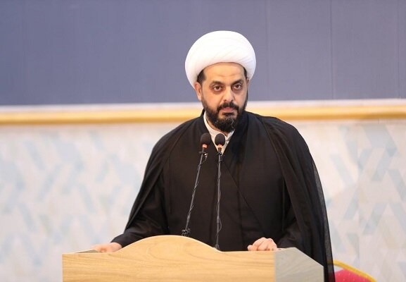 قيس الخزعلی یدعو جميع المقاومین في العالم لمساندة فصائل المقاومة الفلسطینیة
