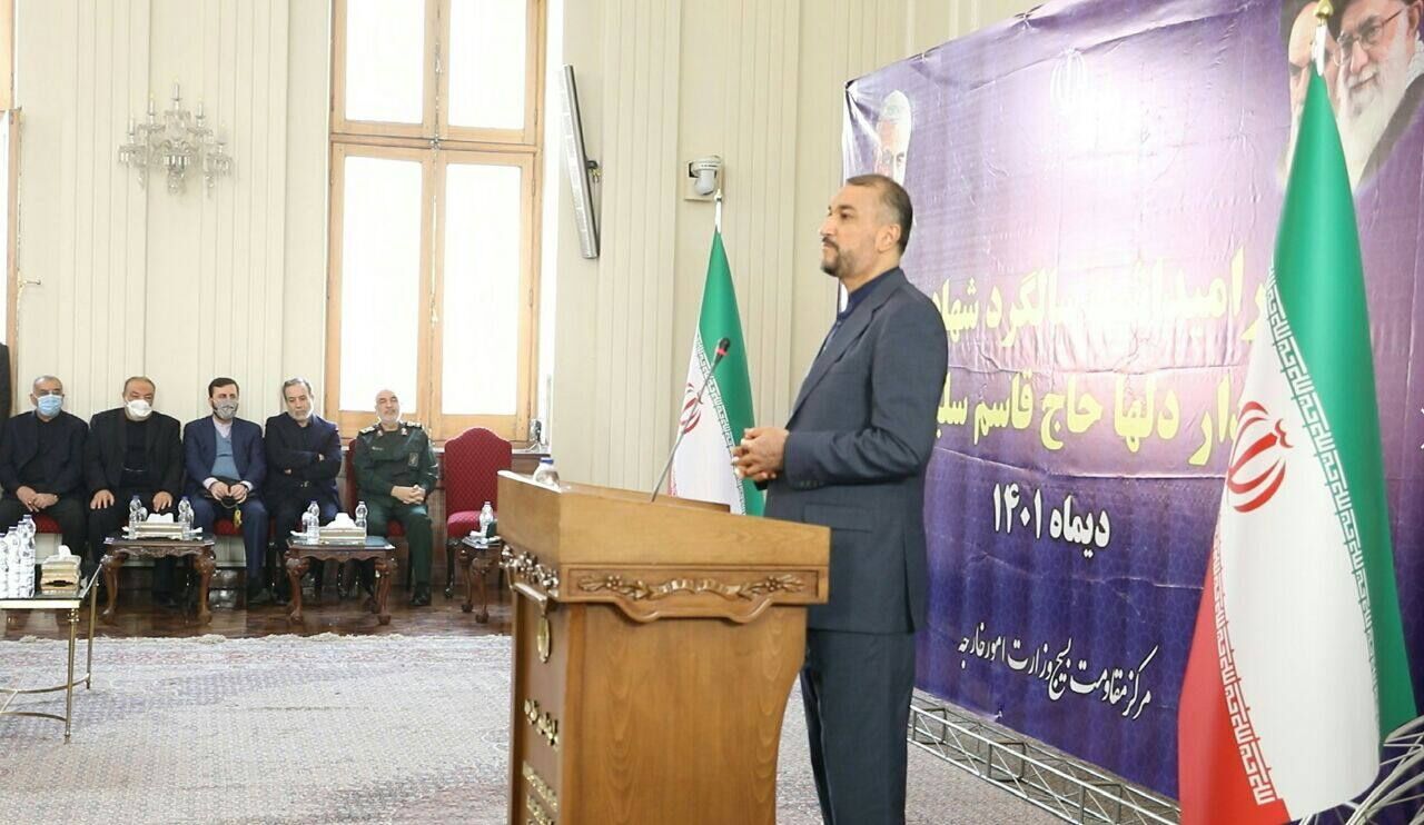 US informed of measures on pursuing Gen. Soleimani assassination: Amirabdollahian