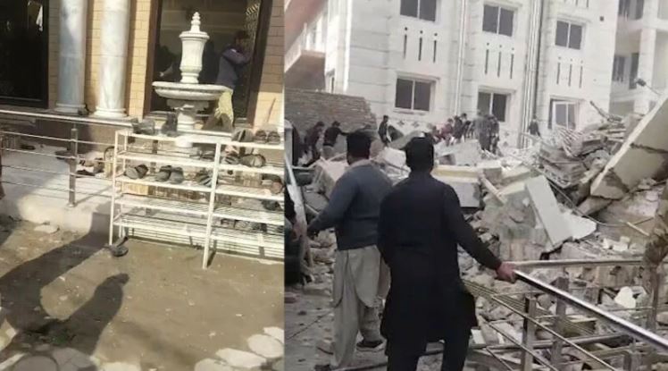پشاور، پولیس لائنز مسجد میں خوفناک دھماکہ، 44 جاں بحق 157 زخمی