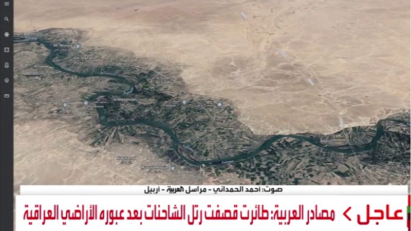 Воздушный удар по пограничной полосе между Ираком и Сирией