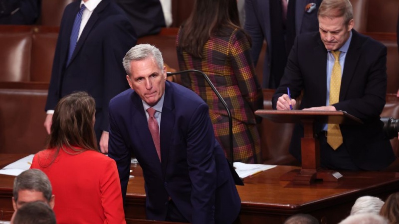 米下院で、多数派・共和党の票割れ再投票でも議長選出できず