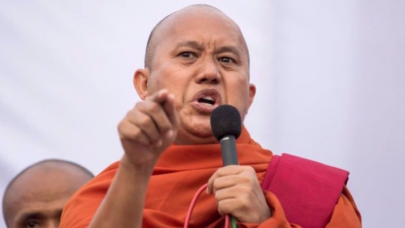 Junta von Myanmar ehrt antimuslimischen Mönch, der als „Gesicht des buddhistischen Terrors“ bezeichnet wird