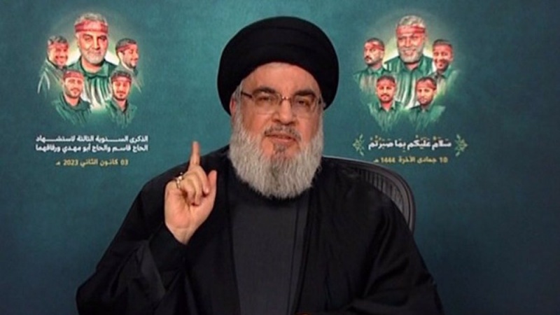 Seyyid Hasan Nasrullah'tan Kasım Süleymani vurgusu