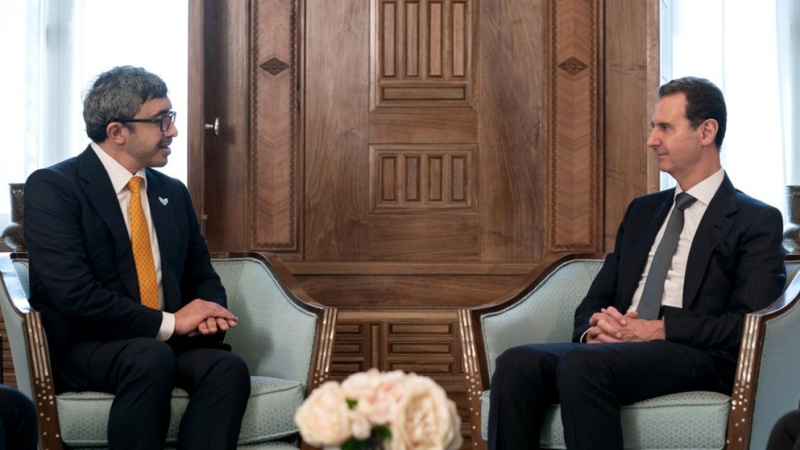 Entspannung der Beziehungen: Außenminister der Emirate trifft Präsident Assad in Damaskus