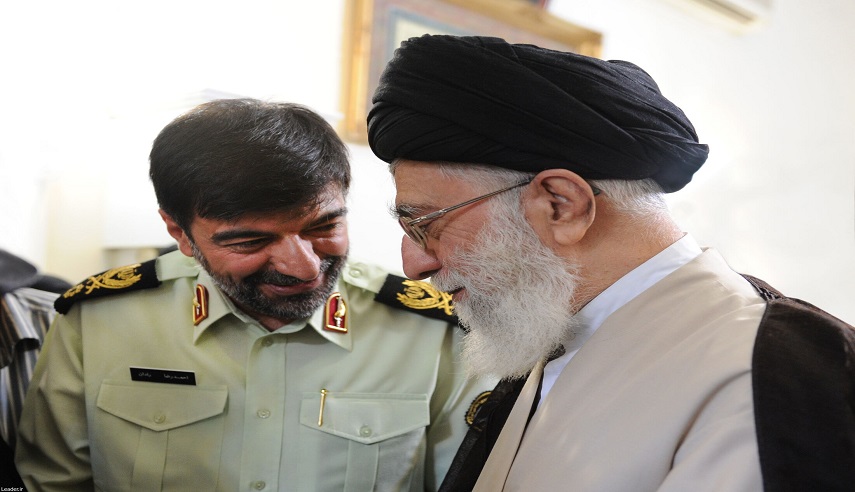 قائد الثورة الاسلامية يعيّن العميد رادان قائداُ لقوى الأمن الداخلي