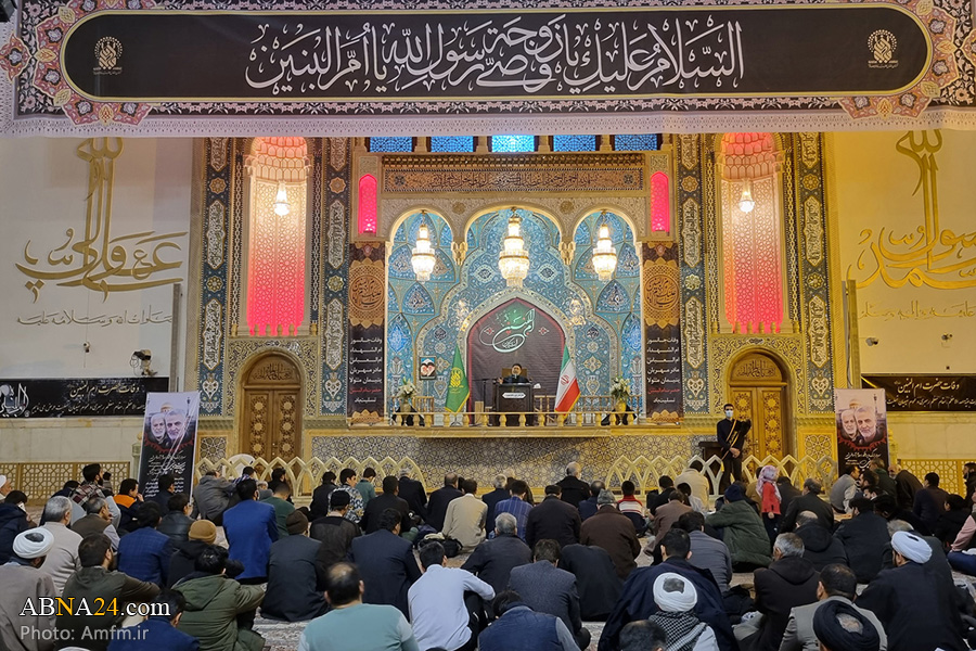 Фоторепортаж/Траурная церемония по случаю смерти Хазрата Умм уль-Банин (мир ей) в храме Хазрата Масуме (мир ей)