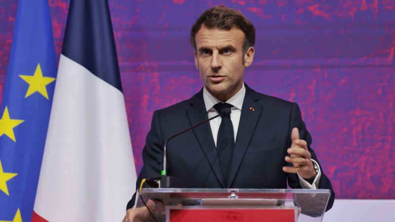 马克龙不赞成北约在日本设立联络处