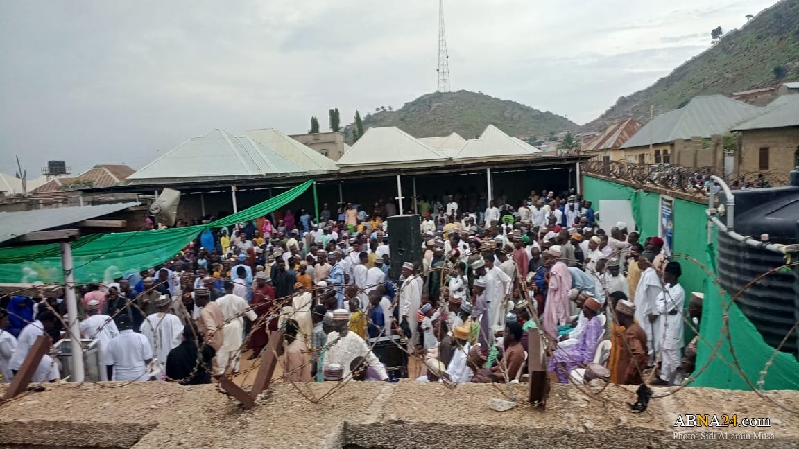 المسلمون الشيعة النيجيريون يحتفلون بعيد الغدير الأغر في مدينة باوتشي النيجيرية+(صور)