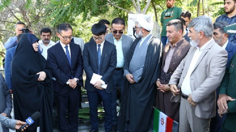 駐イラン日本公使、「世界の諸国民は集団殺戮兵器の破壊的な影響を認識すべき」