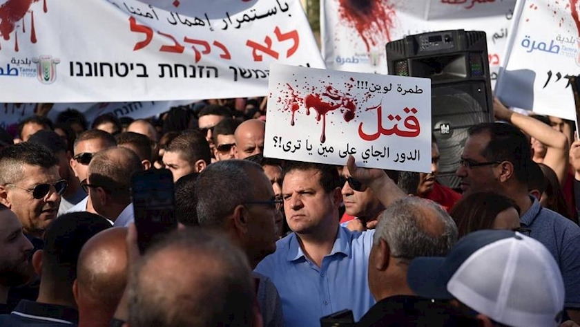 Palestinians in occupied lands protest against Israeli police