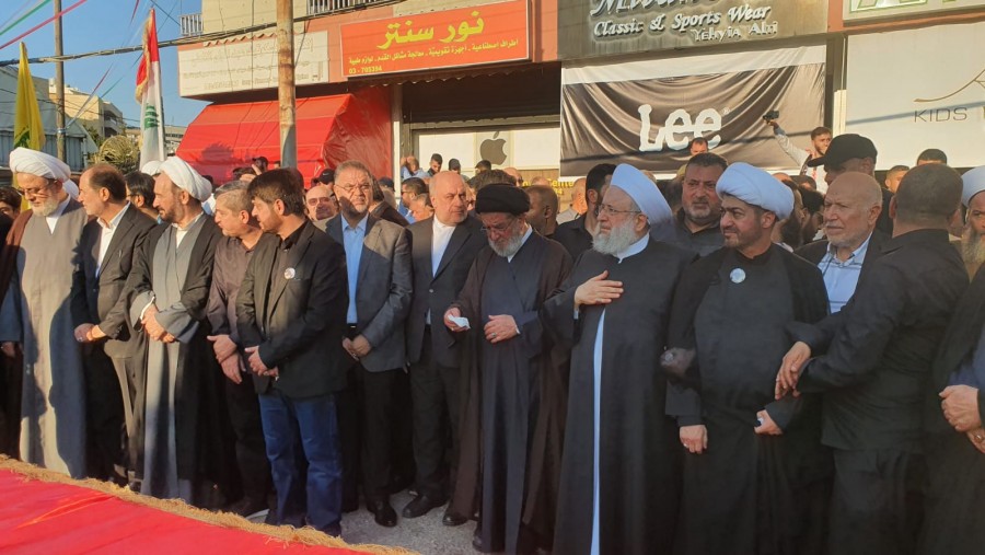 Photos: Funeral ceremony of Sheikh Afif Nabulsi held in Sidon, Lebanon