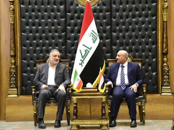  رئيس بلدية طهران يبحث في كربلاء ملف الزائرين لشهري محرم وصفر