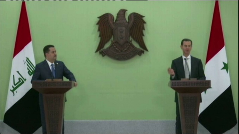 Esad ile Sudani Şam'da bir araya geldi