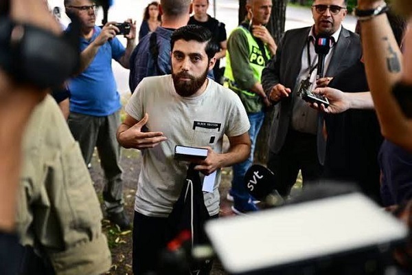 Sweden: Protester says he never wanted to burn Torah