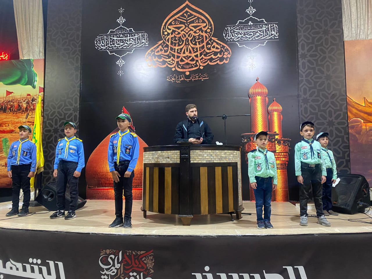 حزب الله اللبناني ينظّم مجالس عزاء حسيني بمناطق مختلفة في لبنان+(صور)