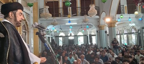 इमाम हुसैन (अ.स.) की शहादत इब्राहीम (अ.स.) के ख़्वाब की ताबीर है, मौलाना कल्बे जवाद नकवी 