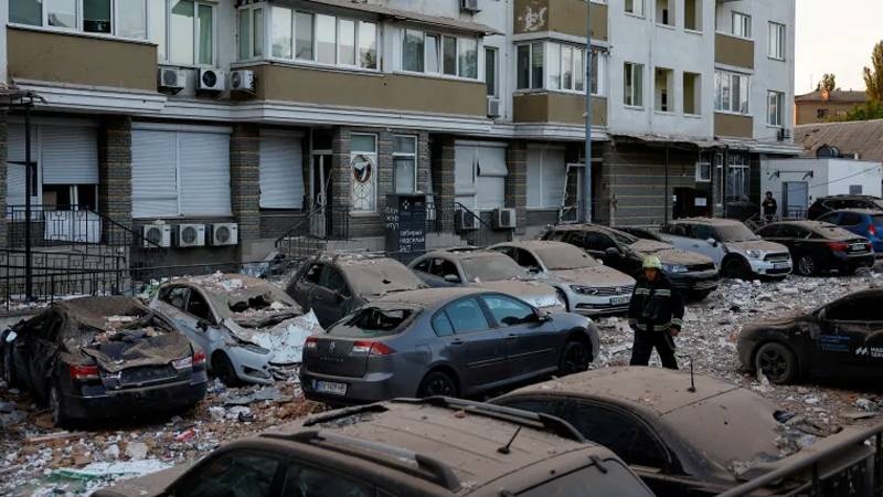 Rusia Lancarkan Serangan Udara ke Kyiv