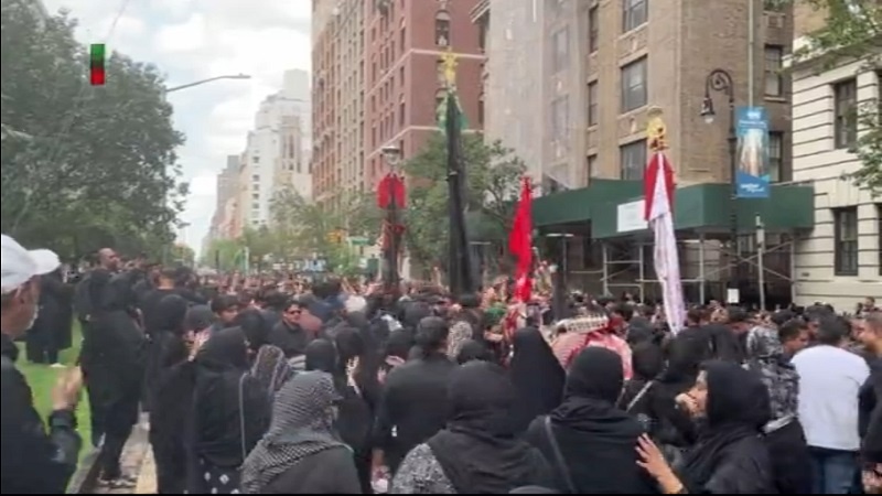 В Нью-Йорке развевается флаг имама Хусейна