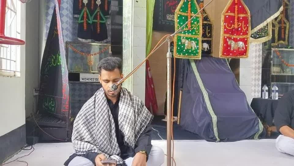 ফুলতলায় ইমাম হুসাইনের (আ.) শোক মজলিশ অনুষ্ঠিত