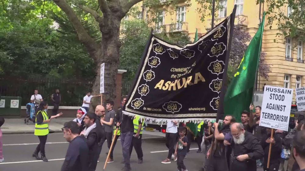 Video: Ashura mourning ceremony held in London
