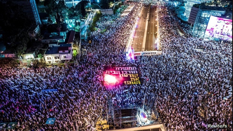 İşgal topraklarında protesto eylemleri devam ediyor