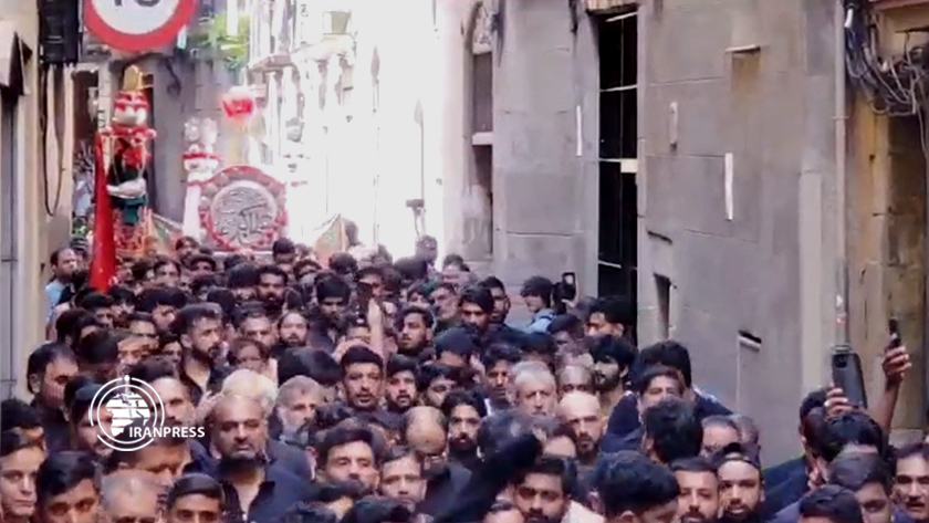 Ashura mourning procession held in Barcelona, Spain