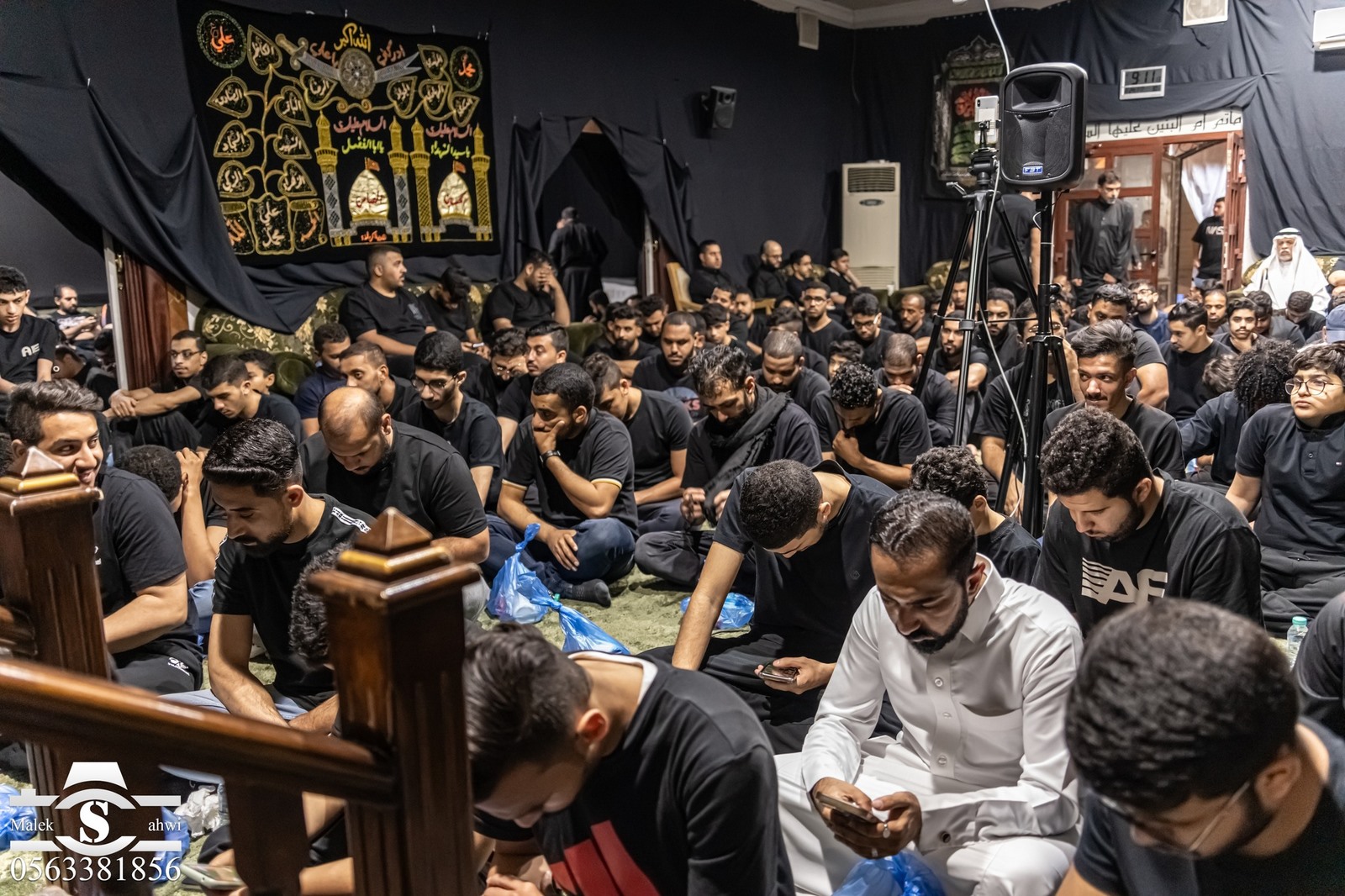 Mawkib ABNA English - Photos: Night of Tasua mourning at Umm al-Banin Mawkib ...