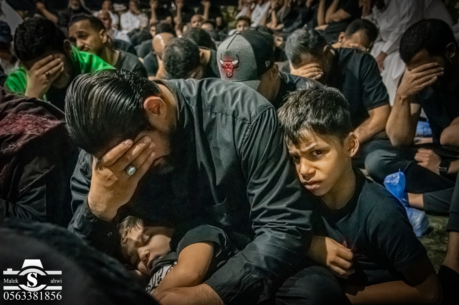 Mawkib ABNA English - Photos: Night of Tasua mourning at Umm al-Banin Mawkib ...