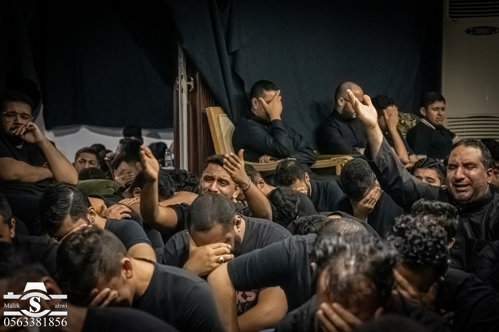 ABNA English - Photos: Night of Tasua mourning at Umm al-Banin Mawkib ...