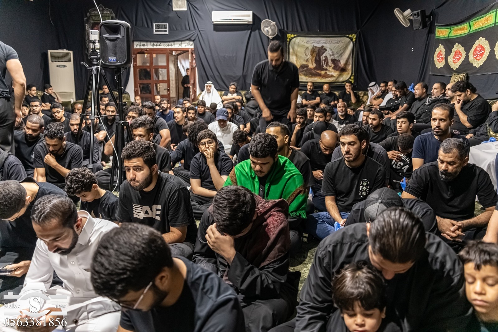 Mawkib ABNA English - Photos: Night of Tasua mourning at Umm al-Banin Mawkib ...