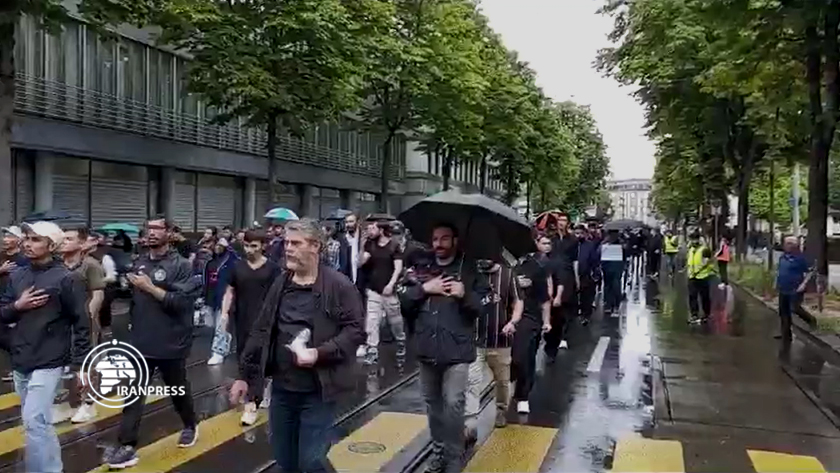 Video: Ashura mourning procession held in Zürich, Switzerland