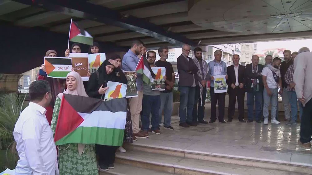 Video: Lebanese stage protests in solidarity with Palestinians in Jenin