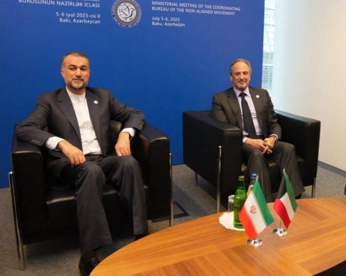 Irã e Kuwait defendem a expansão de suas relações bilaterais