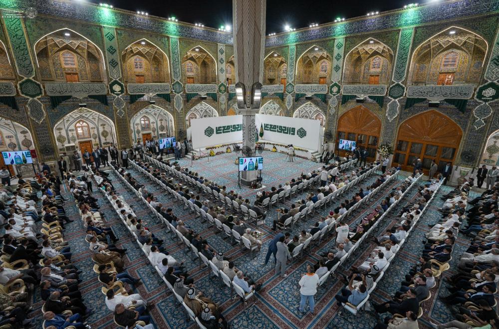 العتبة العلوية المقدسة تُقيم احتفالها المركزي بمناسبة عيد الغدير الأغر+(صور) 
