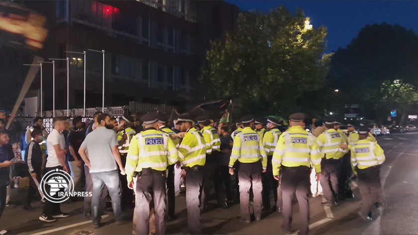 British police attack on Muslims in London