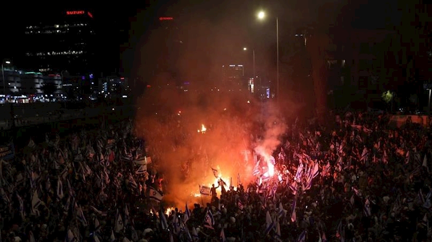 Anti-Netanyahu protests grow across Israel for 27th consecutive week