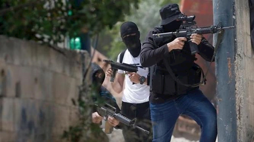  Palestinian Resistance fighters attack Israeli forces, wounding one