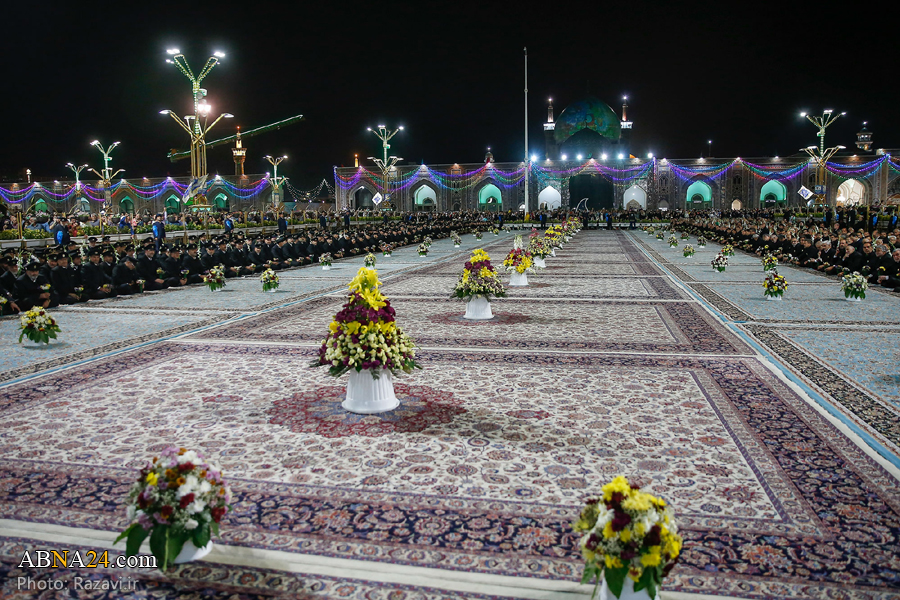 حفل "تلاوة الخطبة" الخاصة بمناسبة ولادة الإمام الرضا (ع) في صحنه الطاهر