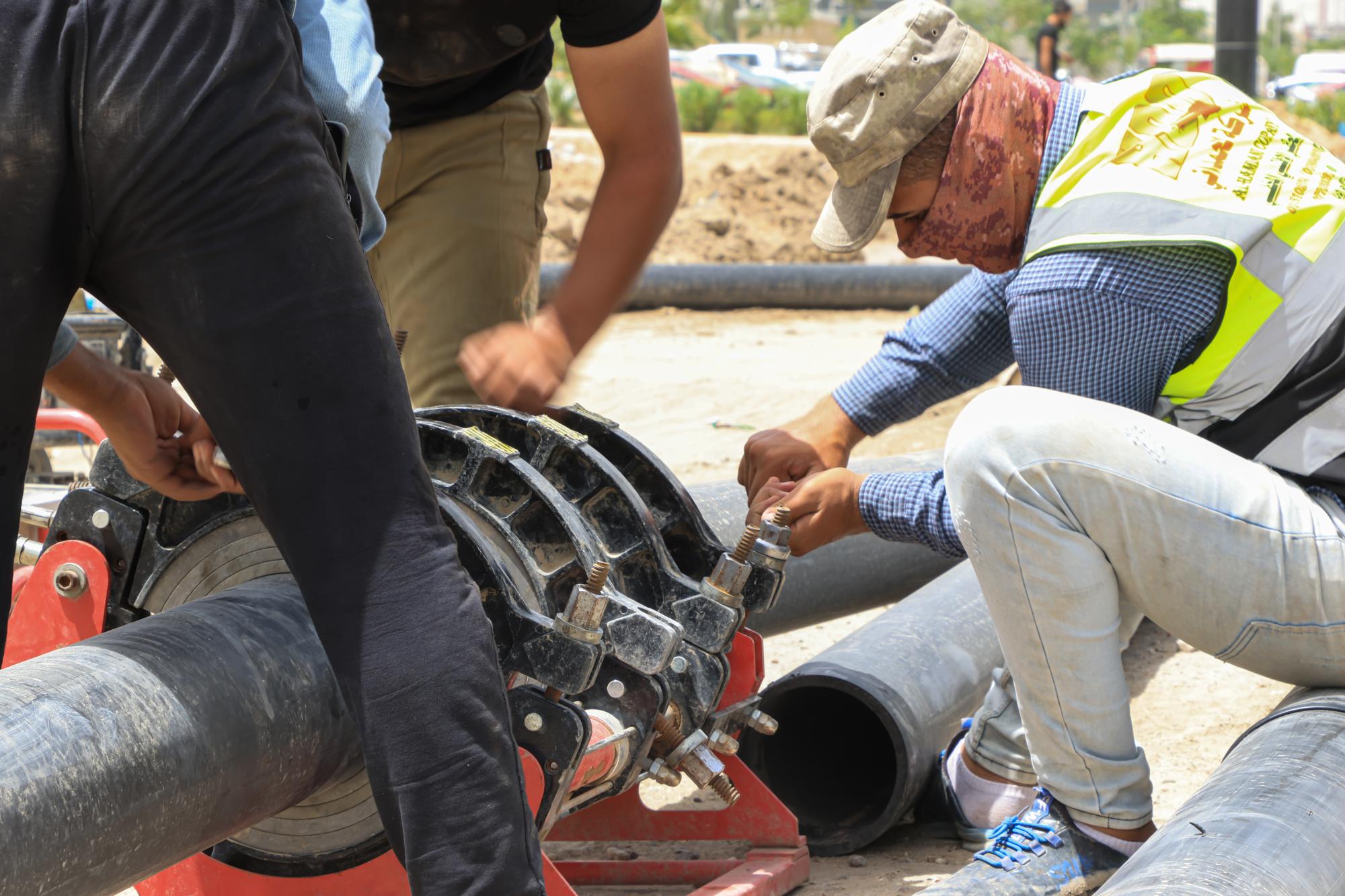 Al-Abbas Shrine continues construction of 2nd secondary Al-Kafeel power station (+Photos)