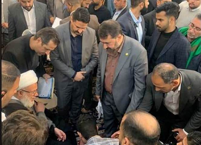 How much money did Imam Hussain shrine spend during past two months