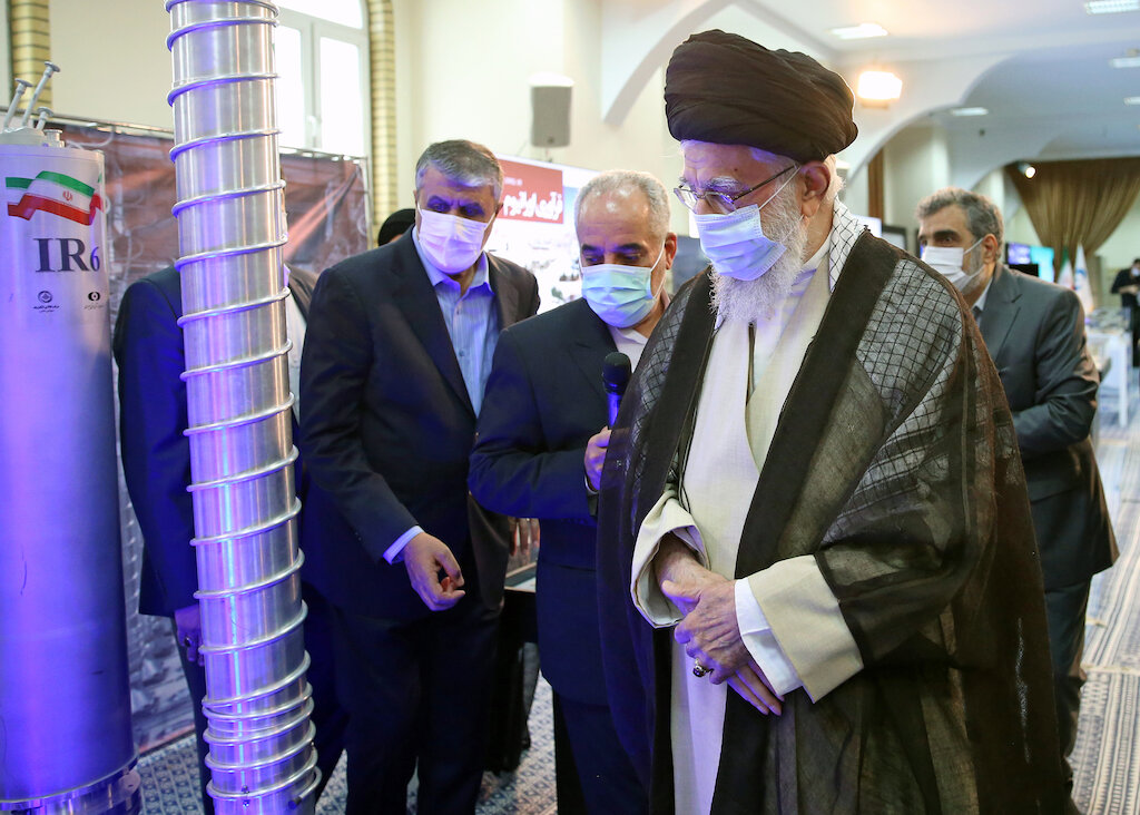(Video) Imam Khamenei: I recommend you maintain relations with IAEA, but ...