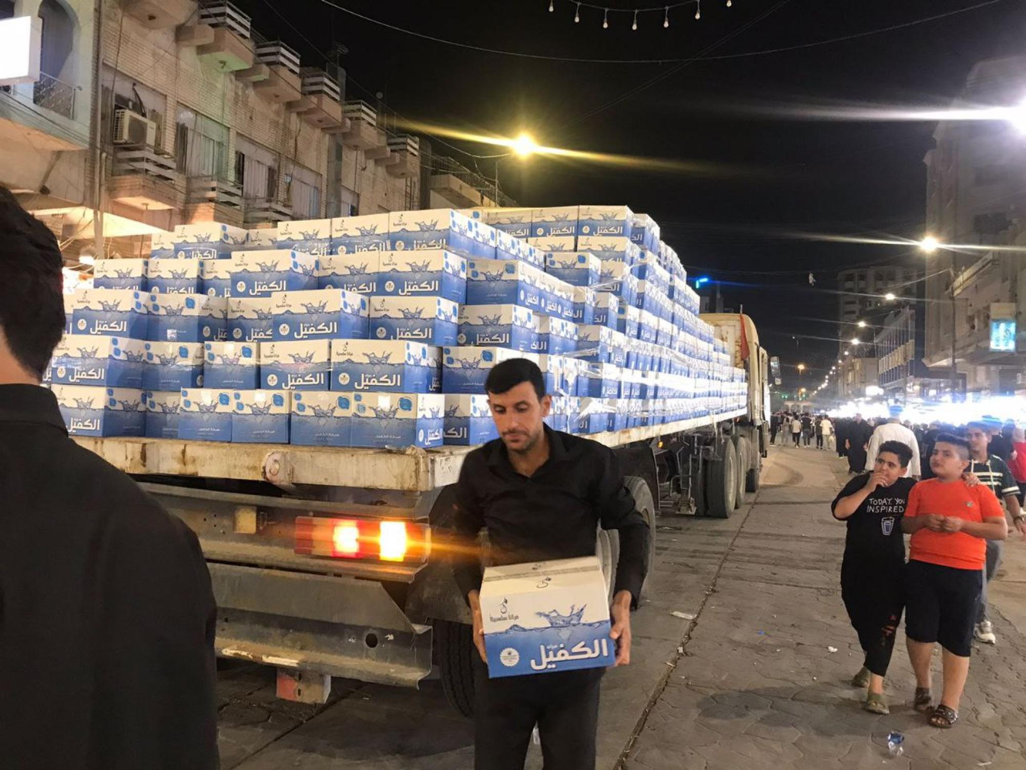 العتبة العباسية تقوم بإجراءات لتوفير الخدمات للزائرين بذكرى شهادة الإمام الجواد (ع)+(صور)