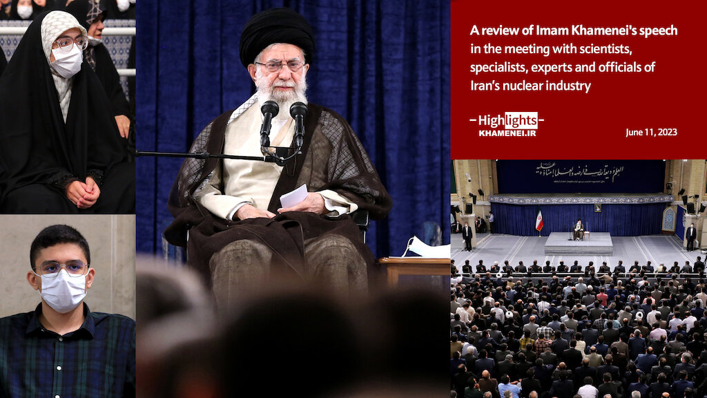 Video: Highlights of Imam Khamenei's meeting with nuclear scientists and officials